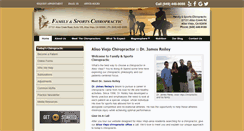 Desktop Screenshot of familyandsportschiropractic.com